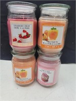 4 New Scented  Candles