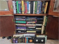 Estate lot of VHS tapes