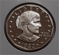 PROOF SUSAN B ANTHONY DOLLAR- 1980-S