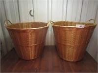 Two Large Baskets with Handles
