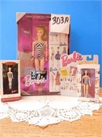 Original 1959 Barbie w/ Box, Keychain & 1959