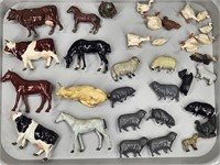 ASSORTED LOT OF VINTAGE BRITAINS FARM ANIMALS