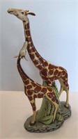 Pair of Giraffes Porcelain Figurine