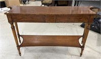 Rustic Acacia Hardwood Console Table