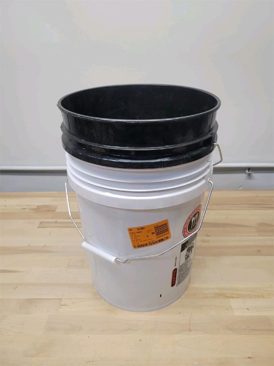 2Pk 5 gal. 70mil Food Safe Bucket