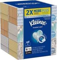 Kleenex Trusted Care Tissues, 6 Rectangular Boxes