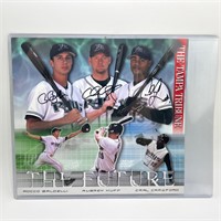 2004 Oversize Devil Rays Signed Card with COA