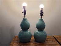 2PC TABLE LAMPS