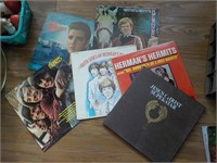 6- records, monkees, Elvis, Herman's hermits etc.