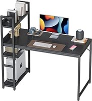 USED-CubiCubi Computer Desk 47 inch with Storage S