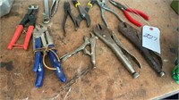 Vise Grips, Pliers Assorted
