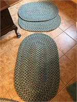 3 Oval Rugs