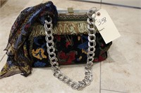 Gorgeous Chenille fabric purse