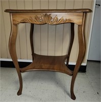 Square Wood Table