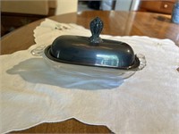 Rogers Bros butter dish