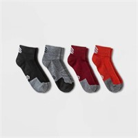 Men' Running Ankle Ock 4pk - All in Motion?  6-12