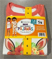 MM 6 Girls 4pc Pajama Set