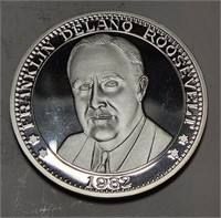 1982 FDR Silver Proof 1 oz Round
