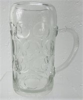Vintage Glass Beer Stein