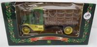 Diecast John Deere 1918 Mac State Truck bank in