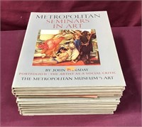 Stack Of Metropolitan Seminars In Art Books