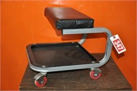 Roll around tool stool