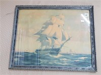 Antique Ship Print