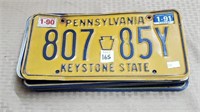 Lot of Old License Plates