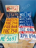 license plates  - US & Canada