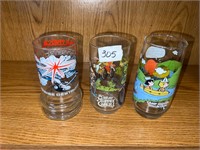 STAR TREK, MUPPETS AND SNOOPY GLASSES VINTAGE