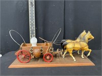 Vintage Stagecoach Wagon Lamp