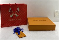 Authentic Louis Vuitton Dragon gift bag and gift