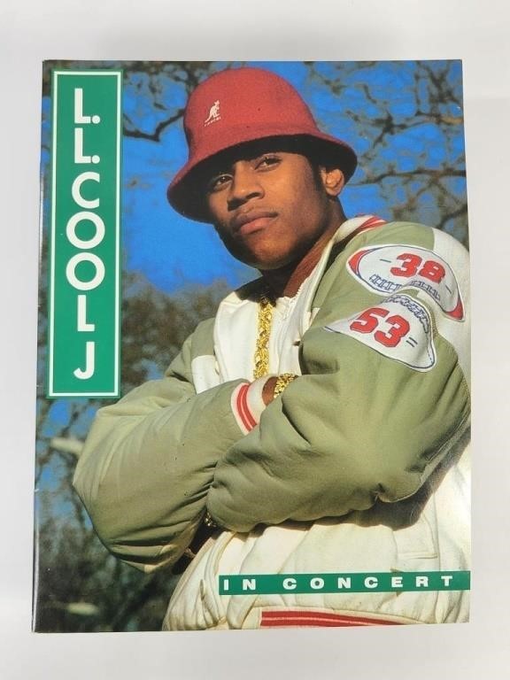 VINTAGE L.L. COOL J CONCERT PROGRAM