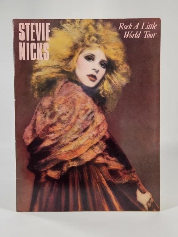 VINTAGE STEVIE NICKS CONCERT PROGRAM