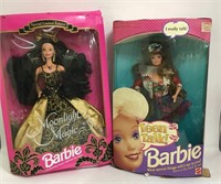 Group Of 2 Barbies In Boxes