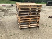 10 Wood Pallets - Bid is for all 10