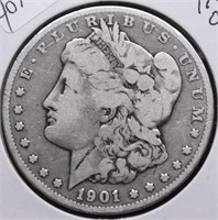 1901 O MORGAN DOLLAR VG