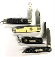 (4) Boy Scout Knives
 - 2 Ulster, 1 Colonial, 1