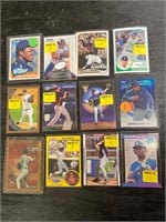 Lot of baseball trading cards