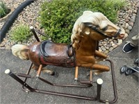 Antique WONDER HORSE Products RAWHIDE