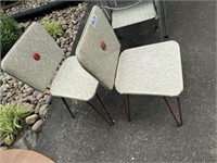 Pair of antique children's chairs