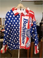 Extra Large Budweiser Stars & Stripes Jacket