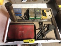Tray lot machinist tool items