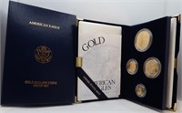 2003-W Gold American Eagle 4 Proof Coin Set