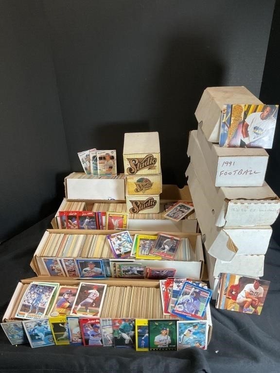 Massive Lot of Baseball Cards 1980’s - 2001