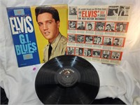 Elvis GI Blues vinyl album w/ record jacket