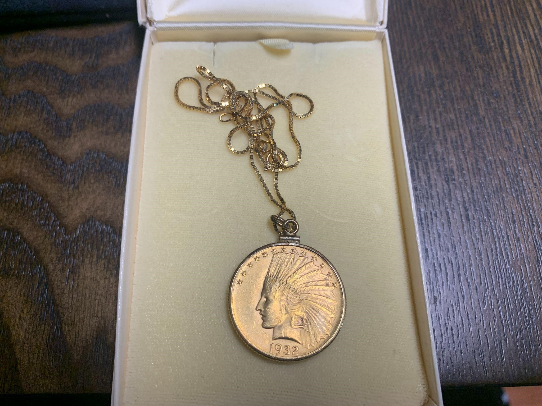 1932 $10 Gold Coin/ Necklace