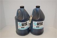 2 Full Bottles Deep Blue Windshield Washer Fluid