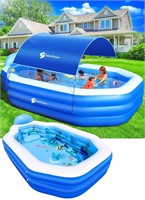 Inflatable Pool with Canopy  2024 Large