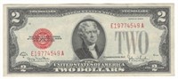 Really Nice 1928-G $2 Red Seal Legal Tender U.S.